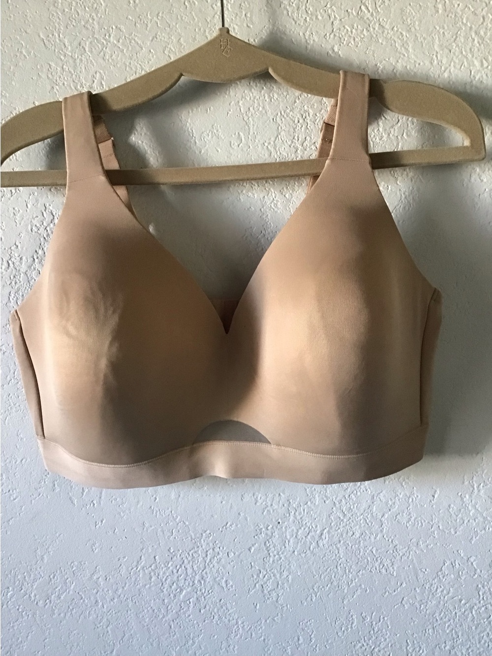 Cacique Nude T-Shirt Bra - Comfortable Everyday Support No-Wire Size 42DD - Picture 2 of 10